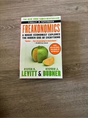 3/$15 Freakonomics by Steven D. Levitt & Stephen J. Dubner